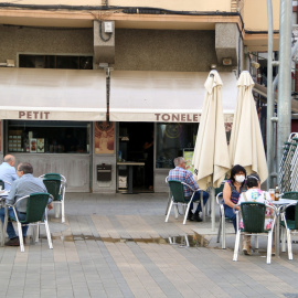 El bar Petit Tonelet, de la Zona Alta de Lleida. ACN/Estefania Escolà