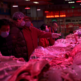 El mercado de Xinfadi, en Pekín. REUTERS/Tingshu Wang.