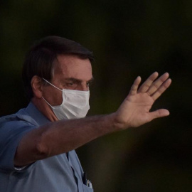 En la imagen, el presidente de Brasil, Jair Bolsonaro. EFE/Andre Borges