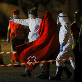 Salvamento busca al sur de Canarias a 60 personas tras cinco días en el mar EFE/ Elvira Urquijo A.