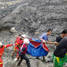 EPA/Myanmar Fire Services Depart