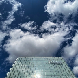 Edificio donde se encuentra la sede de Telefónica ubicada en Ronda de la comunicación, Madrid. E.P./Eduardo Parra