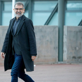 13/02/2020.- El presidente de Òmnium Cultural, Jordi Cuixart, ha salido esta mañana de la prisión barcelonesa de Lledoners con un permiso de 72 horas para ir a trabajar que le concedió la Junta de Tratamiento del centro y que avaló una juez de vigila