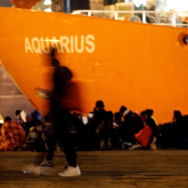 Foto de archivo del barco de rescate Aquarius. / ANTONIO PARRINELLO (REUTERS)