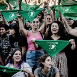 Los pañuelos verdes continúan su lucha en Argentina: "Ni una muerte más por abortos clandestinos"