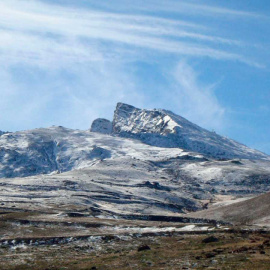 Imagen de archivo del glaciar del Veleta. EFE