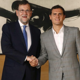 Mariano Rajoy y Albert Rivera.