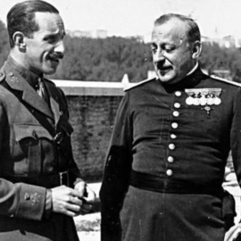  El rey Alfonso XIII y el dictador Primo de Rivera