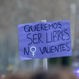 Manifestación en Madrid por el Día Internacional de la Mujer. / Ricardo Rubio (Europa Press)