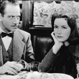 Melvyn Douglas y Greta Garbo en 'Ninotchka' (1939), de Ernst Lubitsch