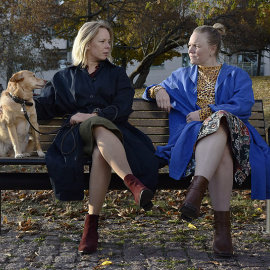 Ansa y su amiga en Fallen Leaves, de Aki Kaurismäki