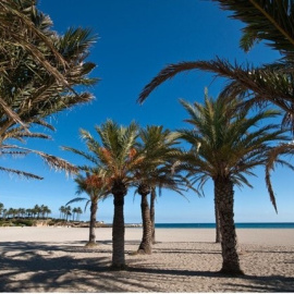 Una playa de València. Europa Press