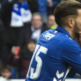 Theo Hernández, en un partido con el Alavés. EFE/Archivo.