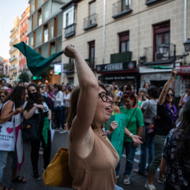 Decenas de personas marchan en la manifestación por el Día de Acción Global por la despenalización del aborto, a 28 de septiembre de 2023, en Madrid (España).- Matias Chiofalo / Europa Press