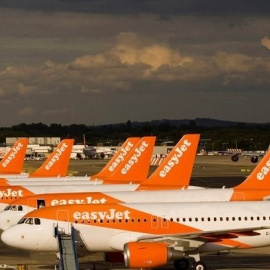 EasyJet es la compañía que ha dejado a los seguidores del Madrid sin poder ver la final de la Champions en Cardiff. EUROPA PRESS