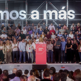 La vicepresidenta segunda, ministra de Trabajo y líder de Sumar, Yolanda Díaz, interviene durante el acto de cierre de la Asamblea fundacional de Sumar, en La Nave, a 23 de marzo de 2024, en Villaverde, Madrid (España).- Ricardo Rubio / Europa Press