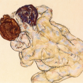 'Mann und Fraude', de Egon Schiele