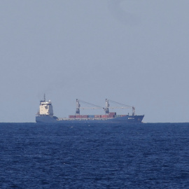 El buque Borkum llegando al puerto de Cartagena, a 16 de mayo de 2024, en Cartagena, Región de Murcia (España).