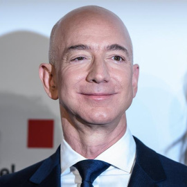 El fundador y director ejecutivo de Amazon, Jeff Bezos. EFE/Clemens Bilan/Archivo