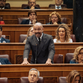 El diputado del PP Jaime Miguel de los Santos González interviene durante una sesión de control al Gobierno, en el Congreso de los Diputados en Madrid (España).-Gabriel Luengas / Europa Press