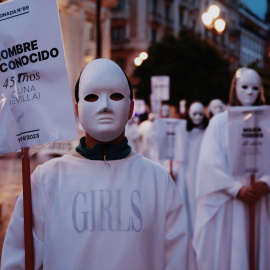 Mujeres participaron en la vibrante manifestación del 8M en Sevilla, en conmemoración del Día Internacional de la Mujer, a 8 de Marzo de 2024 (Andalucía, España).- Rocío Ruz / Europa Press