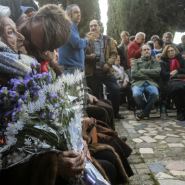 Los restos de Timoteo Mendieta han sido exhumados este sábado en el cementerio de Guadalajara tras 12 días de trabajo del equipo de la Asociación para la Recuperación de la Memoria Histórica (ARMH).Timoteo Mendieta, natural de Sacedón (Guadalajara),