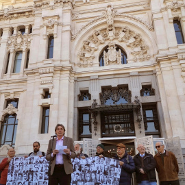 La portavoz municipal Marta Higueras participa en un recital de versos de Miguel Hernández organizado por Más Madrid. EFE