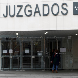 Entrada de los Juzgados de Instrucción de Madrid. EFE/Mariscal