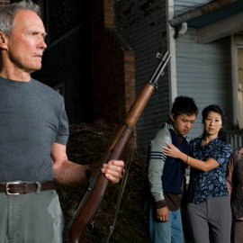 Fotograma de "El Gran Torino" de Clint Eastwood. 