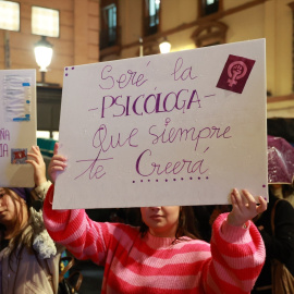  Imagen de archivo de una manifestación del 8M en Sevilla. Europa Press.