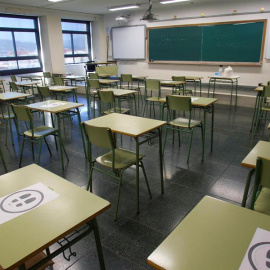 Un aula del instituto IES San Tomé en Vigo / Salvador Sas / EFE