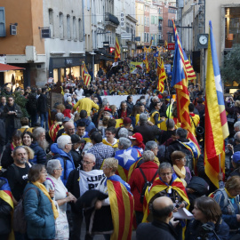 Manifestació independentista a Perpinyà coincidint amb la Diada de la Catalunya Nord del 2018. ACN