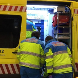 Foto de archivo de una ambulancia del Summa 112. / EFE