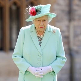 La Reina Isabel II de Gran Bretaña, tras un acto en el Castillo de Windsor. REUTERS/Chris Jackson/Pool