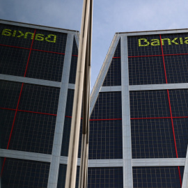 Sede de Bankia, en una de las Torres Kio de Madrid. REUTERS