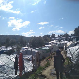 Campo de Refugiados de Moria, Lesbos. JESÚS CUEVAS.