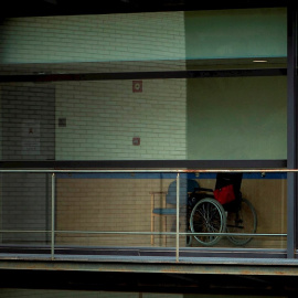 Vista de un residencia de ancianos en Mataró (Barcelona). EFE/ Enric Fontcuberta