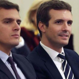 El viraje de Casado y Rivera: pasan del gobierno de la lista más votada a la “coalición de perdedores”