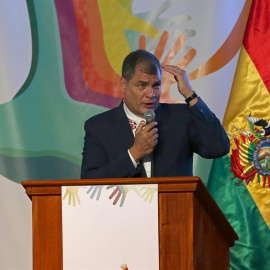 El expresidente de Ecuador Rafael Correa.  - EFE