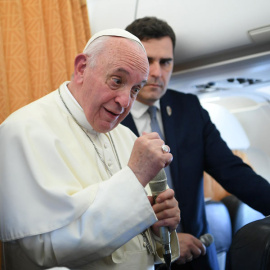 El papa Francisco, este martes. Maurizio Brambatti/REUTERS