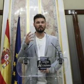 Gabriel Rufián demana que la comissió d'investigació sobre Fernández Díaz visioni el documental sobre les 'Clavegueres de l'Estat'