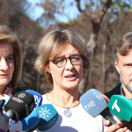 Las exministras Fátima Báñez e Isabel García Tejerina. EFE/Chema Moya