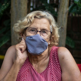 Manuela Carmena, exalcaldesa de Madrid, niega que tenga una sicav. / FOTO: JAIRO VARGAS