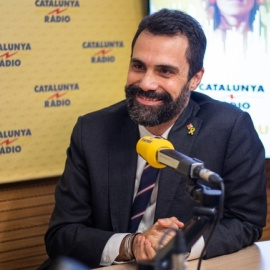 Roger Torrent a l'entrevista a Catalunya Ràdio. CCMA