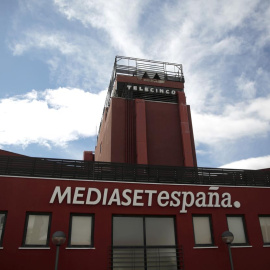 La sede de Mediaset España, en la zona norte de Madrid. REUTERS