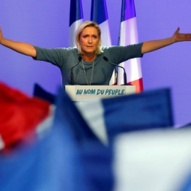 La ultraderechista francesa Marine Le Pen en una foto de archivo. - REUTERS