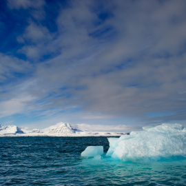 El verano de 2020 ha estado marcado por elevadas temperaturas y el colapso de los glaciares del Groenlandia, cuya masa alcanzó el punto de no retorno .Martin Bureau/AFP