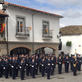 Celebración franquista en Dos Torres, Córdoba