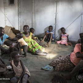 En el mundo hay 25,9 millones de refugiados y 41,3 millones de desplazados internos. ACNUR/SIEGFRIED MODOLA - Archivo