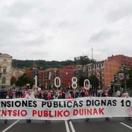 Pensionistas en Bilbao